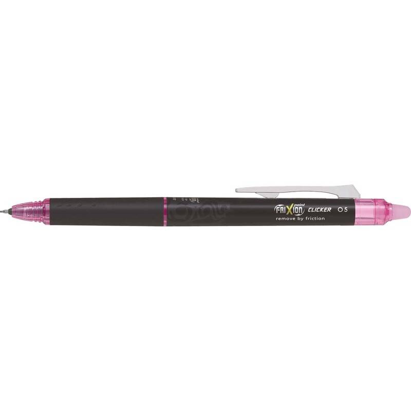 Kuglepen Pilot FriXion Point Clicker 0,5 pink