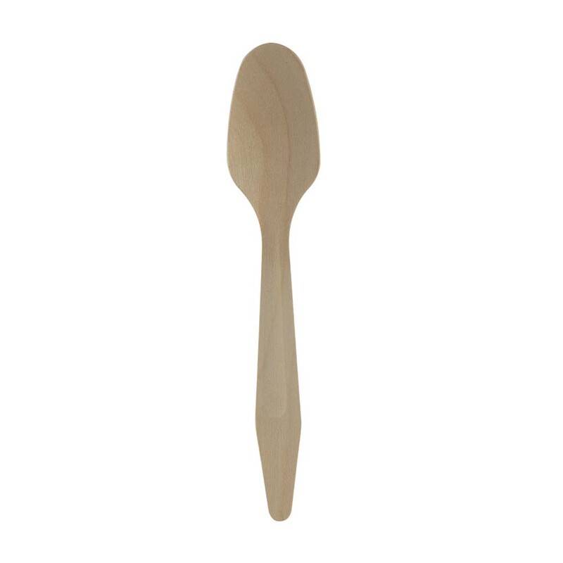 Tr&aelig;bestik ske Exclussiv 18,5cm voksbehandlet 100stk/pak