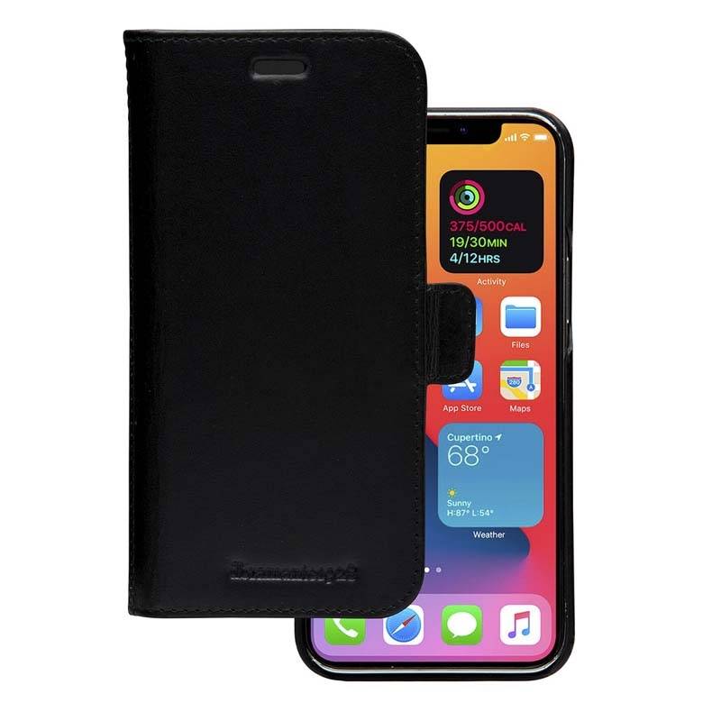 Cover Lynge iPhone 12/12 Pro 6.1" sort