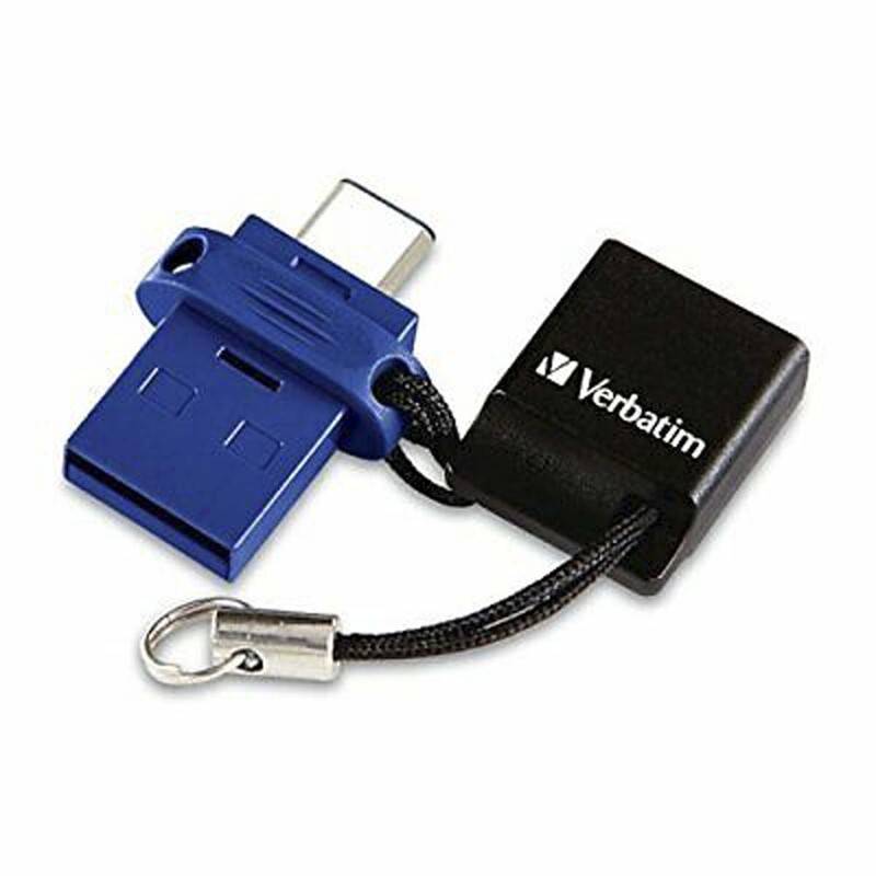USB Verbatim Dual Drive 3.0 /USB-C 32GB sort