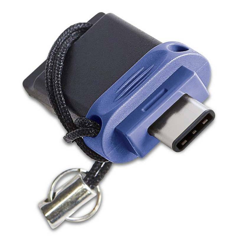 USB Verbatim Dual Drive 3.0 /USB-C 64GB sort