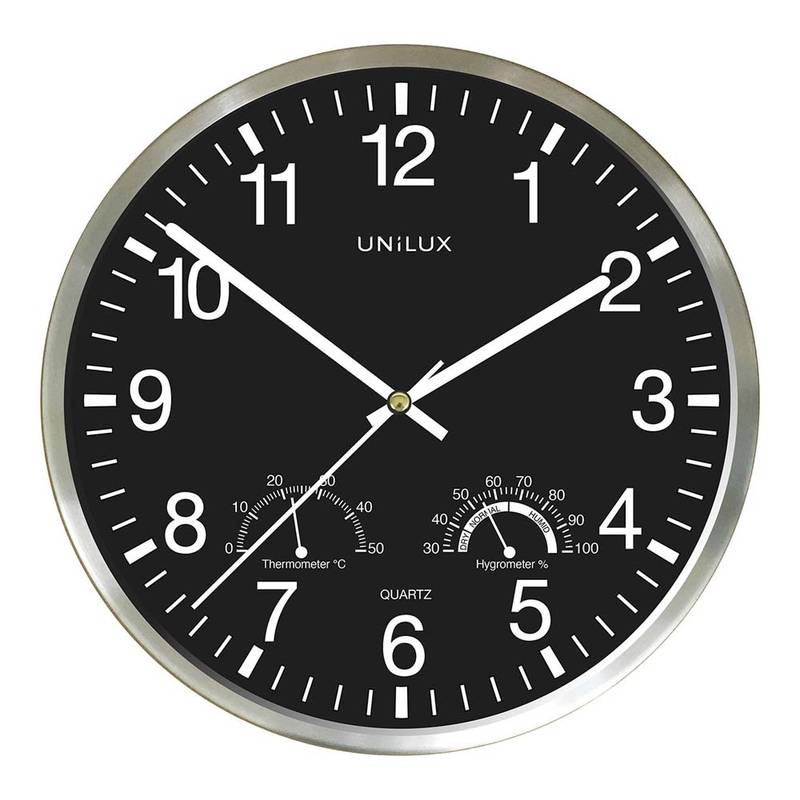 V&aelig;gur Unilux Wetty sort/bambbo 300x300x50mm sort/tr&aelig;