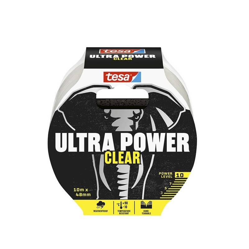 Reparationstape Ultra Power klar 48mmx10m