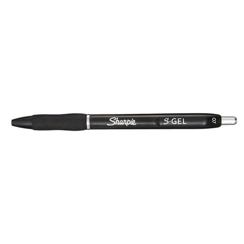 Gelpen Sharpie S-Gel sort 0,7mm