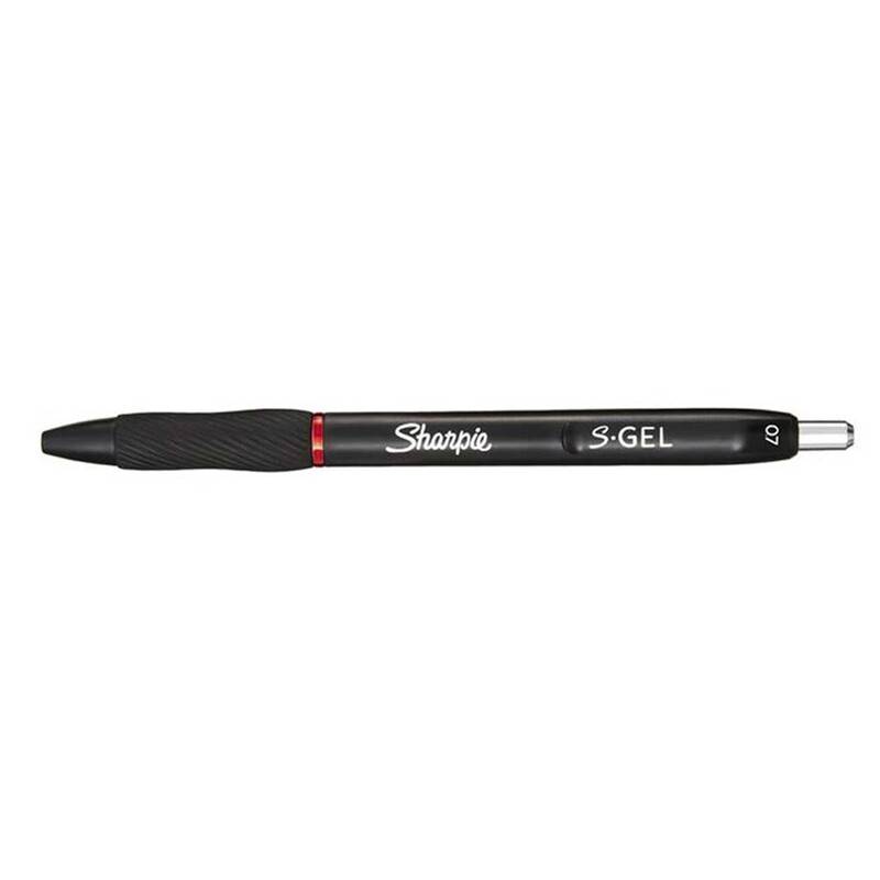 Gelpen Sharpie S-Gel r&oslash;d 0,7mm