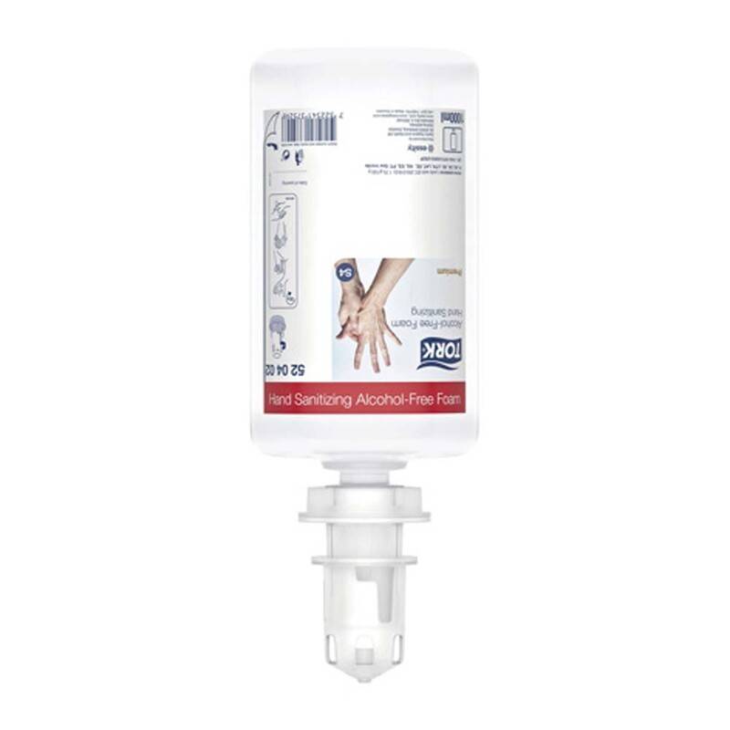 H&aring;nddesinfektion Tork skum S4 u/alkohol 1000ml 520402 6stk/pak