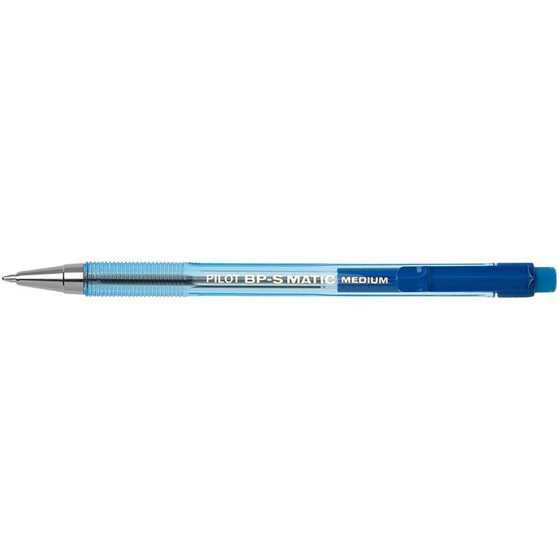 Kuglepen Pilot bl&aring; medium BP-S Matic 135M