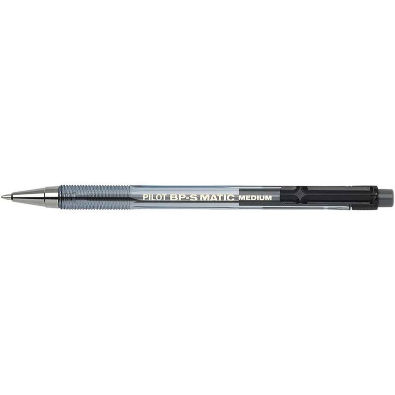 Kuglepen Pilot sort medium BP-S Matic 135M