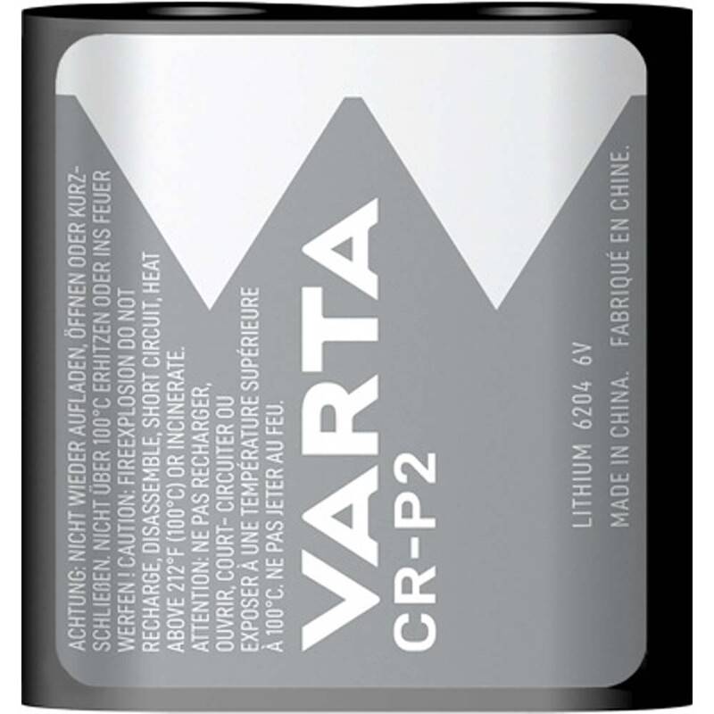 Batteri Varta Professional Lithium CR P2 1stk/pak blister
