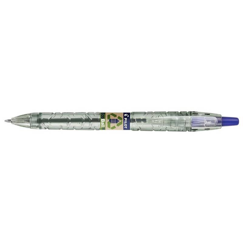 Kuglepen Pilot EcoBall bl&aring; Begreen/milj&oslash;venlig 1,0mm stregbr. 0,27mm