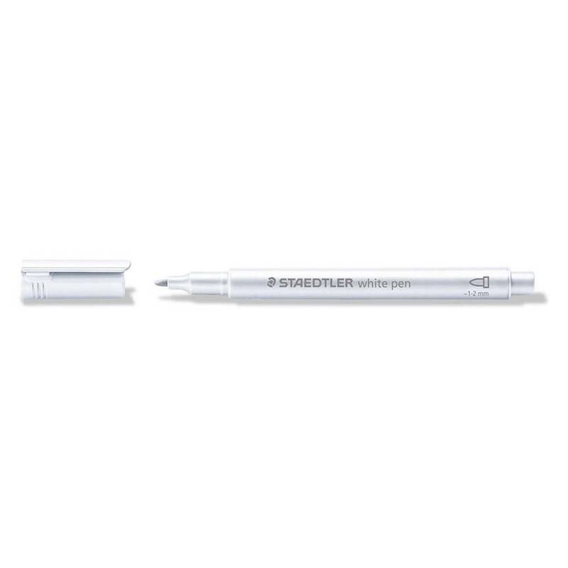 Marker STAEDTLER 8323 hvid vandbaseret