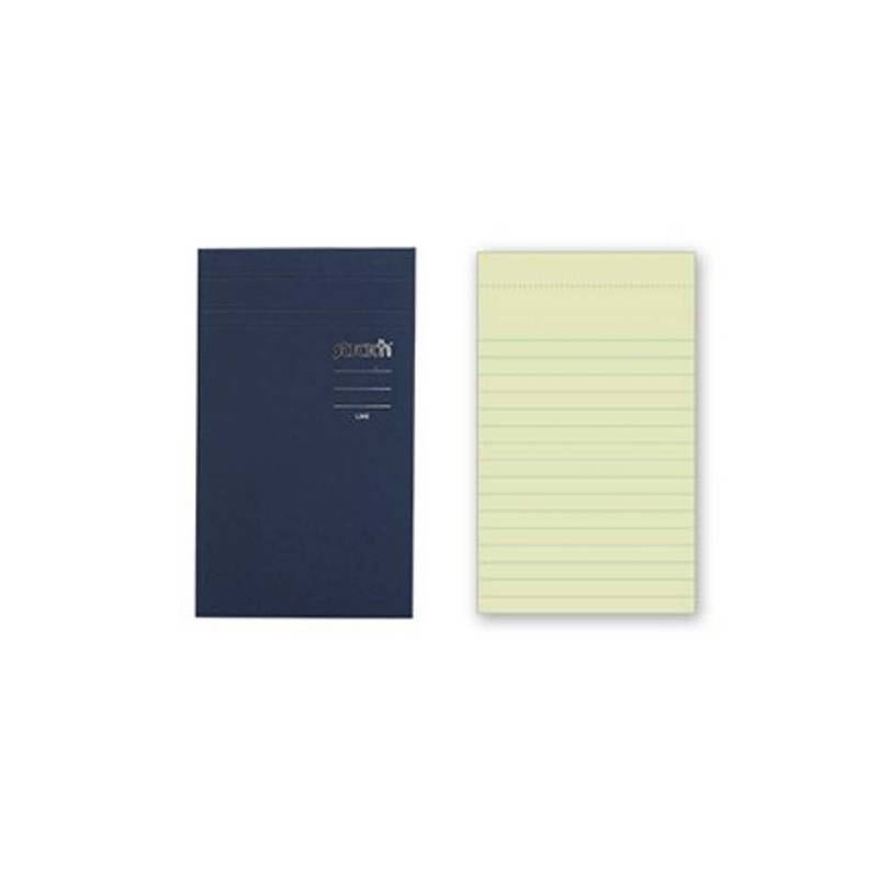 Notes Stick'N memo gul m/linier m/selvkl. ark 190x114mm 50ark/blok