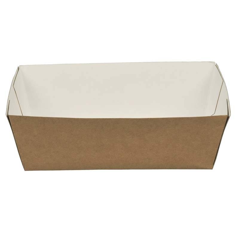Bakke nr. 2 brun konisk 17x12x5,3cm 450stk/pak