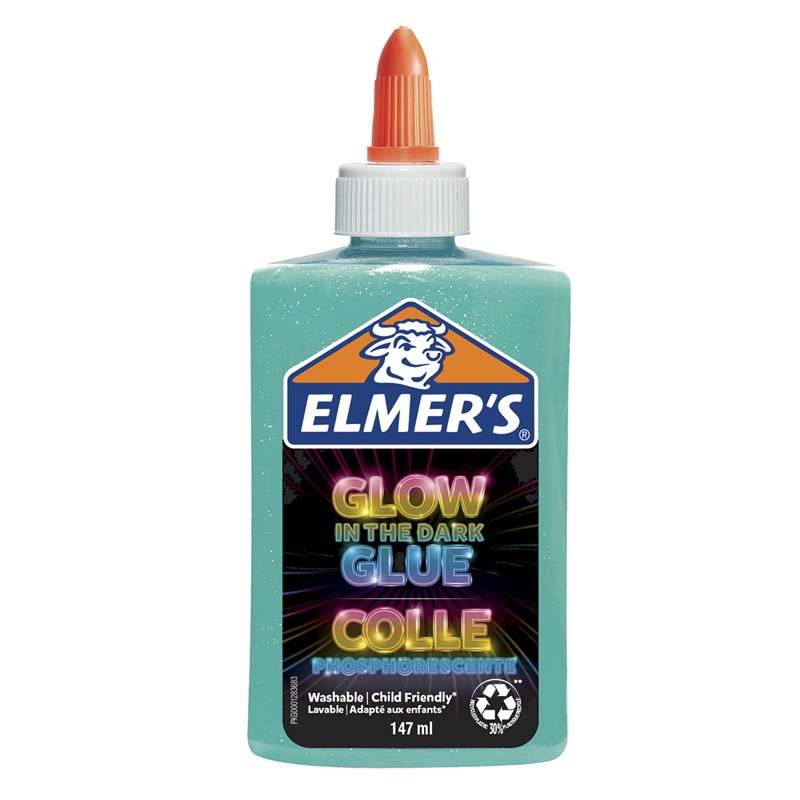 Lim Elmer's 147ml Glow in the Dark bl&aring; Liquid Glue