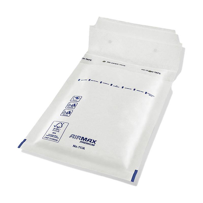 Boblepose Airmax 120x175mm hvid No. 11/A indv. 100x165mm 200stk/pak