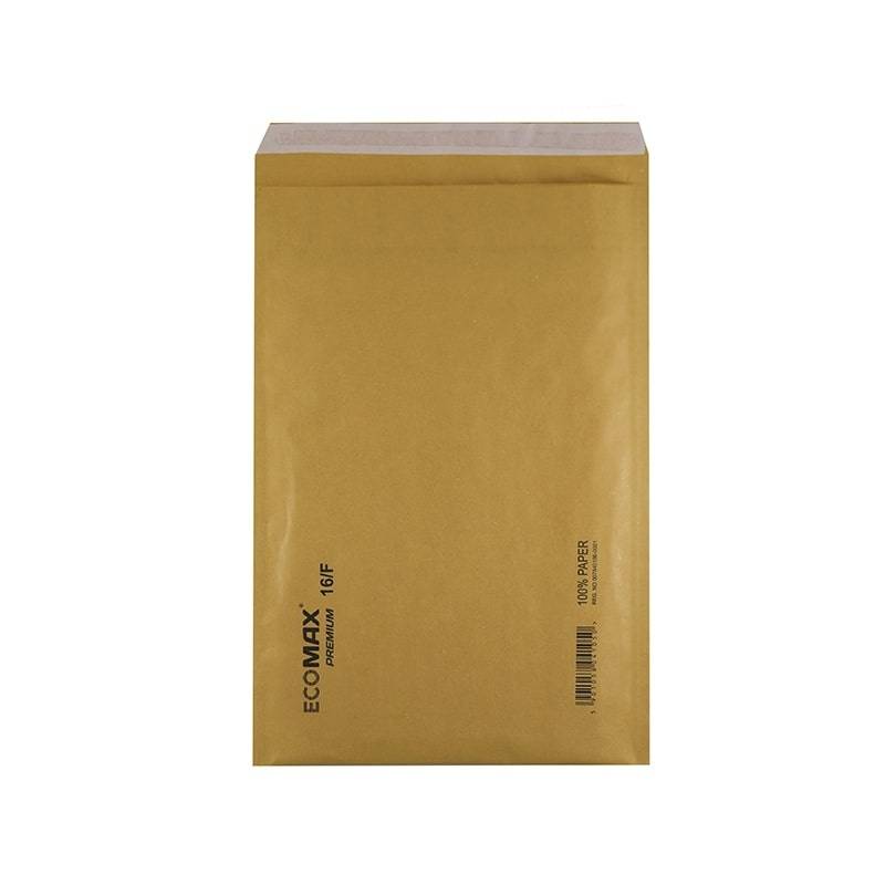 Boblepose Ecomax 240x350mm brun No. 16/F indv. 220x340mm 100stk/pak