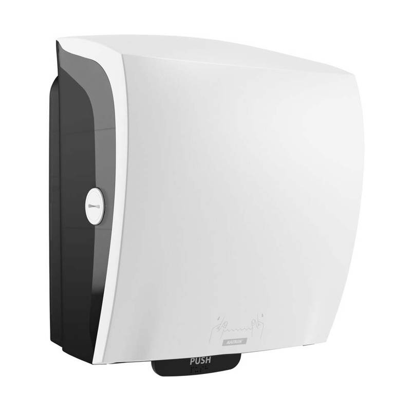 Dispenser t/aft&oslash;rringspapir Katrin system towel hvid XL 82094