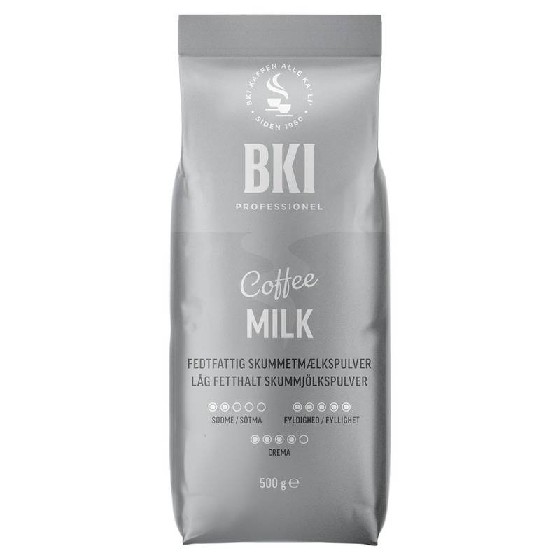Skummetm&aelig;lkspulver BKI 500g milk Coffee whitner pakke med 500 g
