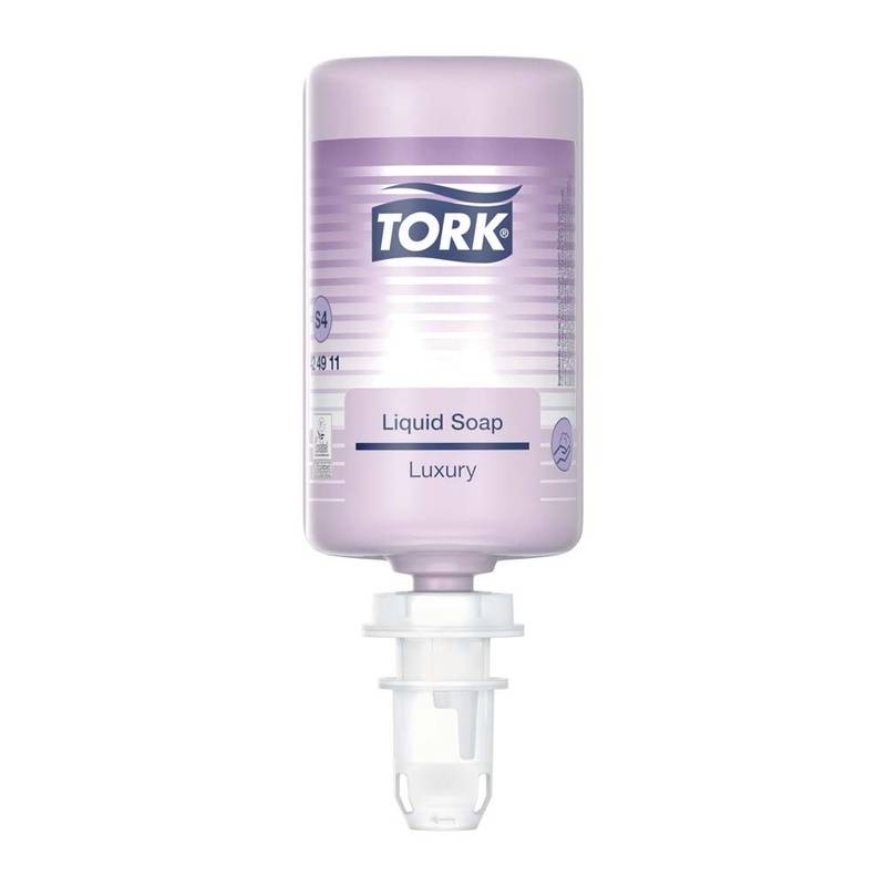 S&aelig;be Tork Luksus flydende S4 lilla 424911 1l