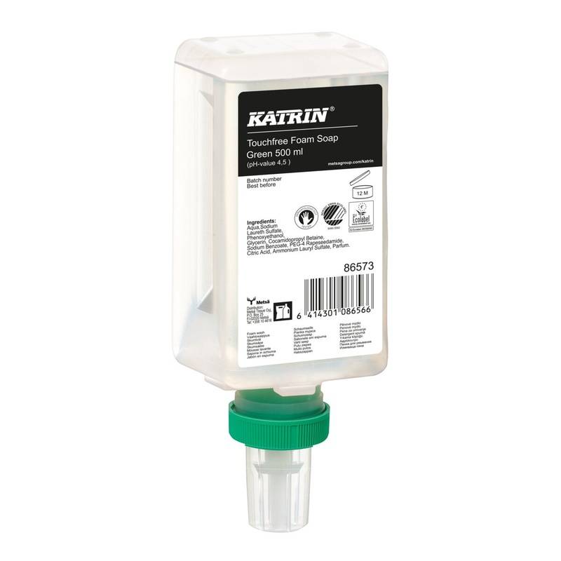 S&aelig;be flydende Katrin gr&oslash;n 0,5l Touchfree m/parfume