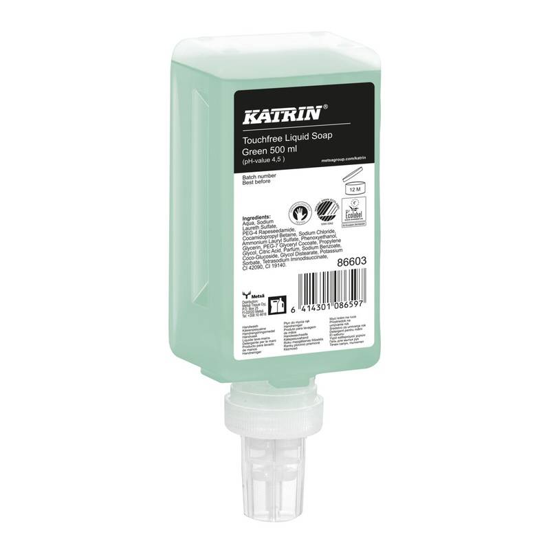 S&aelig;be flydende Katrin gr&oslash;n 0,5l Touchfree m/parfume