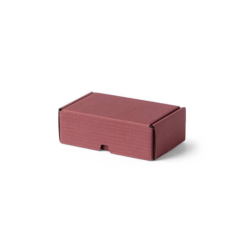 Farvet post&aelig;ske r&oslash;d 170x105x60mm Master'in Access 1-lags B-flute