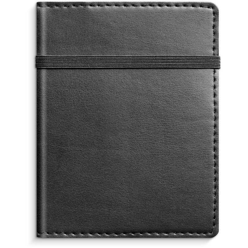 Journalistblok A7 sort Kalender Mayland 74x105mm