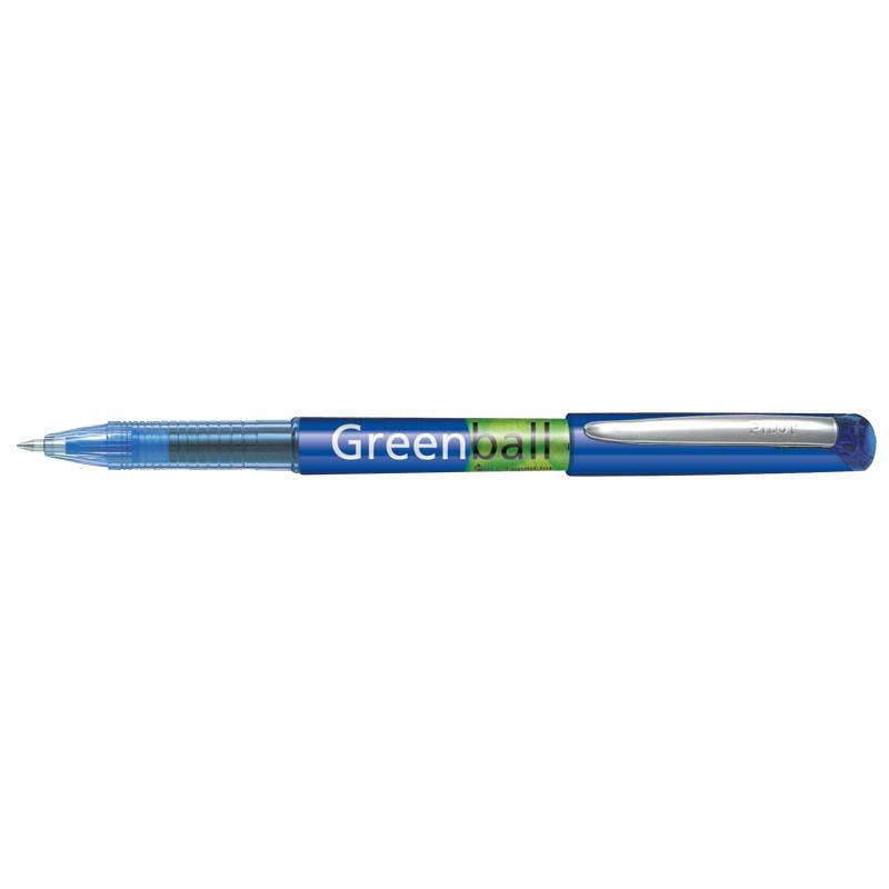 Pilot Roller Greenball 0,7 Bl&aring; Rollerpen Pilot Greenball mellem