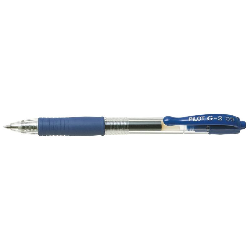 Gelpen Pilot G2 ink roller Fine Bl&aring; vaulepack 20stk