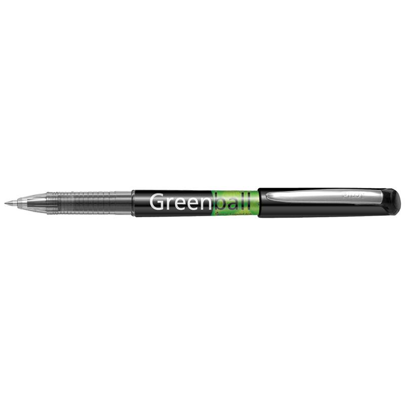 Pilot Roller Greenball 0,7 Sort Rollerpen Pilot Greenball mellem