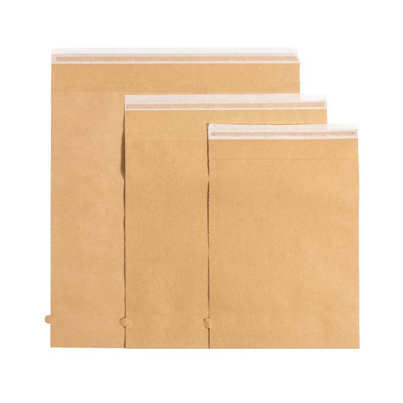 Papir E-handelspose m/genluk 340x370mm