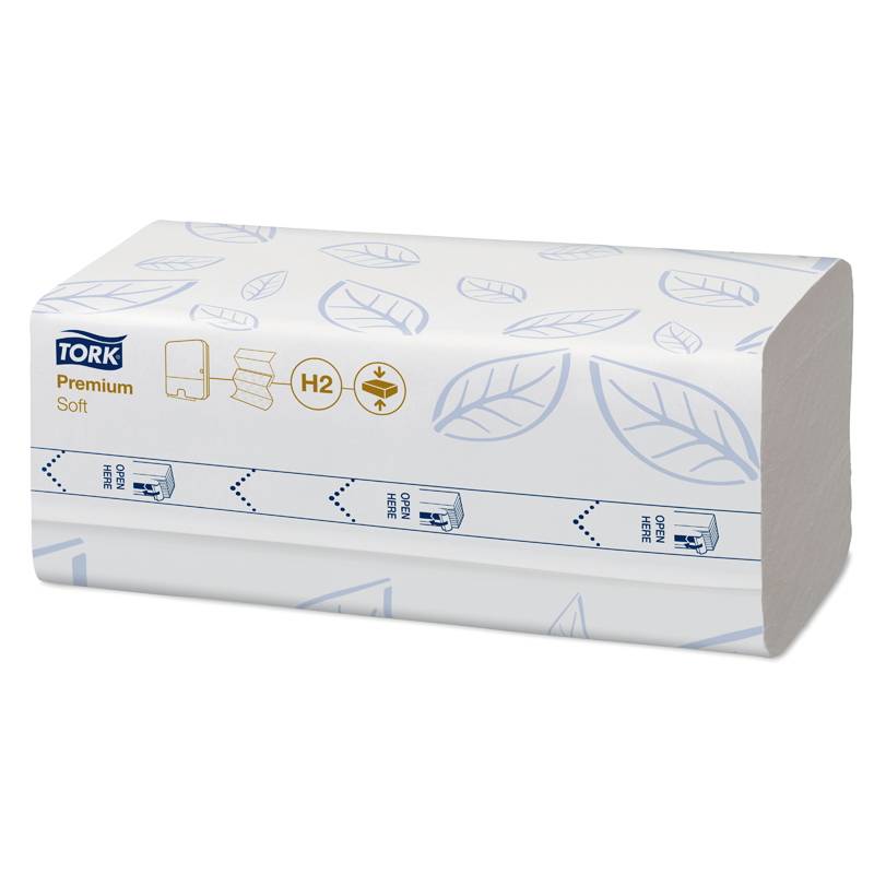 Papirh&aring;ndkl&aelig;de Tork Xpress H2 soft 2-lags komprimerede 100889 2700 ark