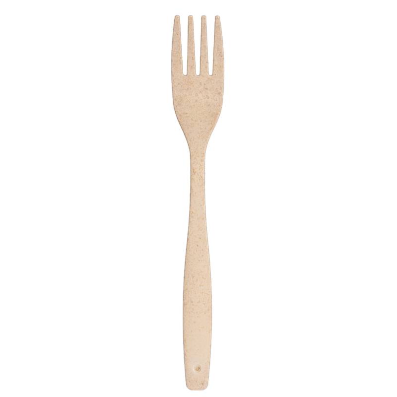 Gaffel flergangs hvid tr&aelig;fiber 17,5cm 500stk/pak