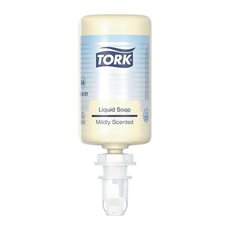 S&aelig;be Tork Mild duft S4 gul 424501 6x1l/pak