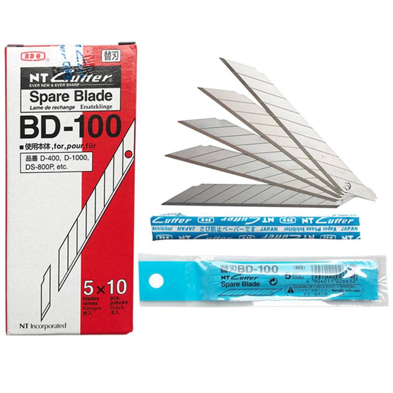 Reserveklinger t/NT Cutter til D-100/D-400/D-500 5stk/pak