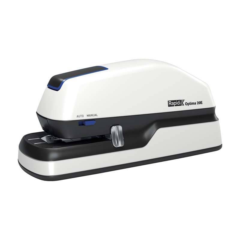 H&aelig;ftemaskine Rapid Optima 20E elektrisk 20ark