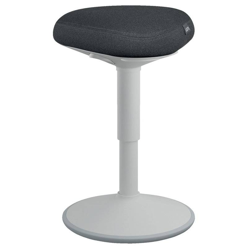 Aflastningsstol Leitz Active 47-64cm Comfort s&aelig;de lysgr&aring;