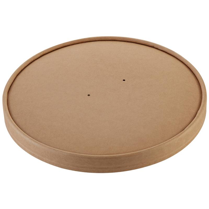 L&aring;g t/salatbowle pap &Oslash;185mm 750ml brun 25stk/pak