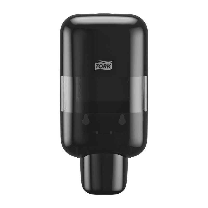 Dispenser Tork Mini S5 t/s&aelig;be og desinfektion sort 565208