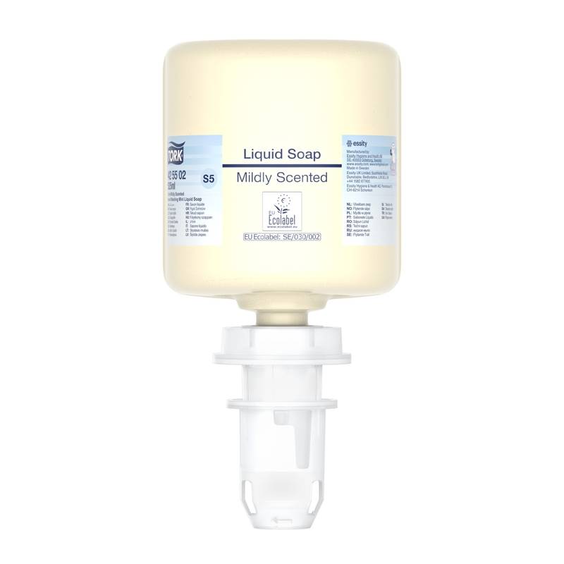 S&aelig;be Tork Mild Duft Mini S5 flydende 8x0,520ml 425502