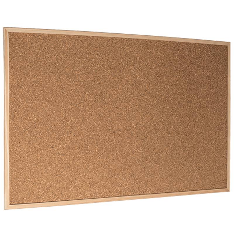 Opslagstavle Nobo &Oslash;konomi Kort 60x90cm natur
