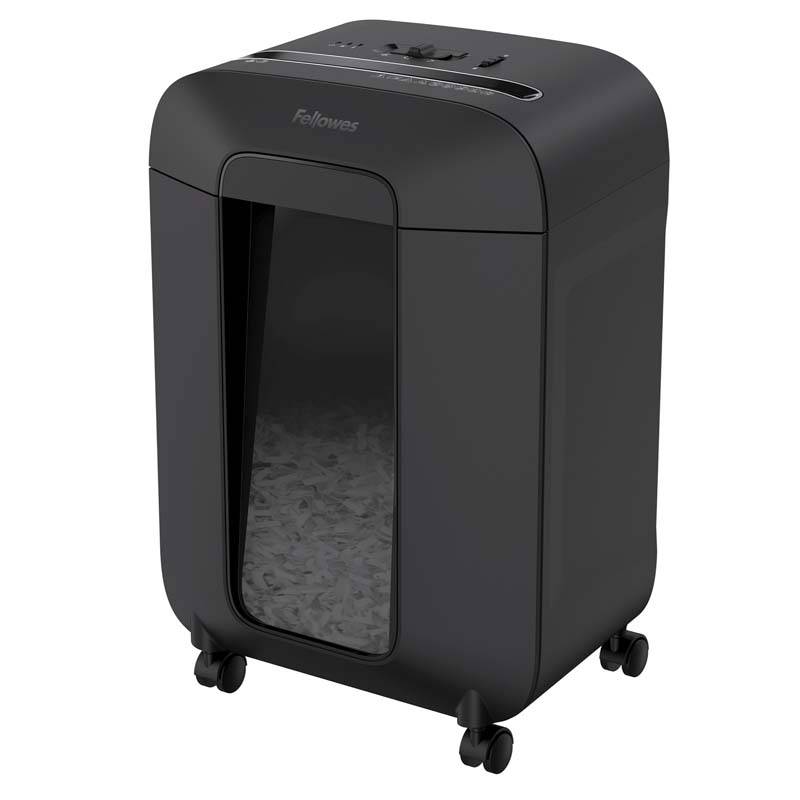 Makuleringsmaskine Fellows LX85 P4 CC 12ark 19L kurv sort