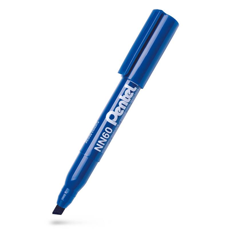 Marker Pentel NN60-C bl&aring; Skr&aring; 4-6 mm RECYCOLOGY