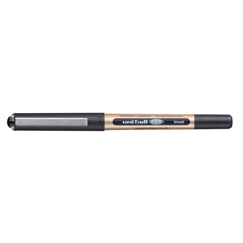 Rollerpen Uni-ball Eye Broad UB-150-10E sort stregbr. 1mm 70\% genbrugs