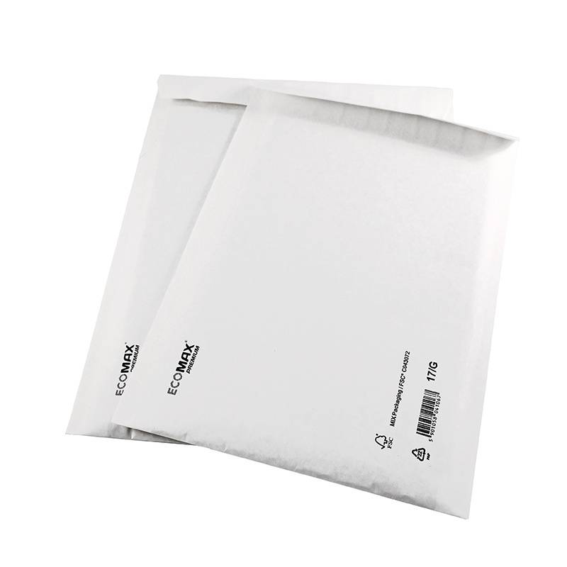 Boblepose Ecomax 170x225mm hvid No. 13/C indv. 150x215mm 100stk/pak