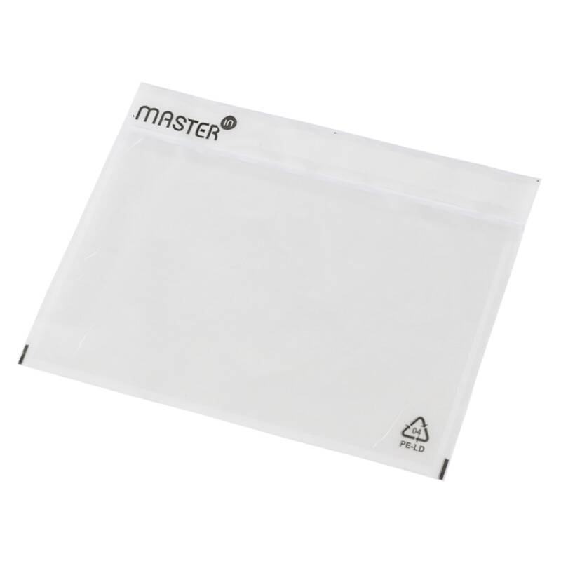 F&oslash;lgeseddellomme i genbrugsplast C6 u/tryk 175x140mm 1000stk/kar Plast