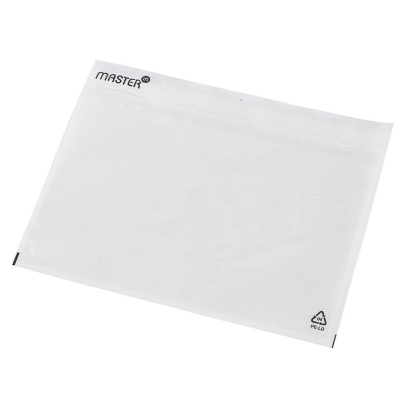 F&oslash;lgeseddellomme i genbrugsplast C5 u/tryk 240x185mm 1000stk/kar Plast