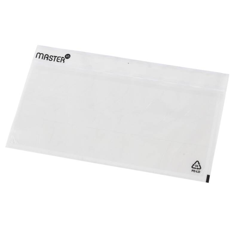 F&oslash;lgeseddellomme i genbrugsplast LD u/tryk 240x140mm 1000stk/kar Plast