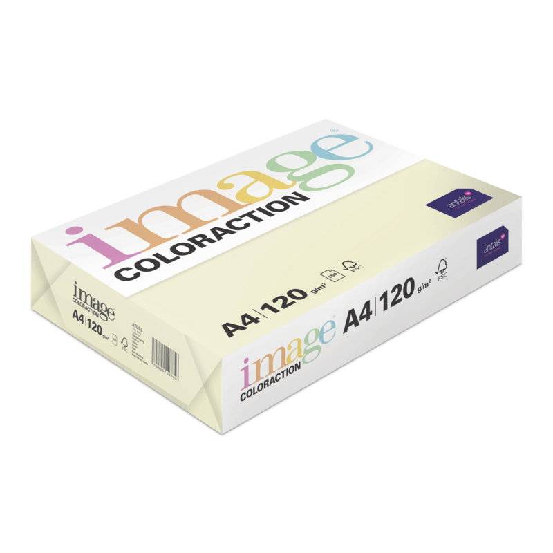 Kopipapir Image Coloraction A4 120g Lagoon Pale bl&aring; 250ark/pkt