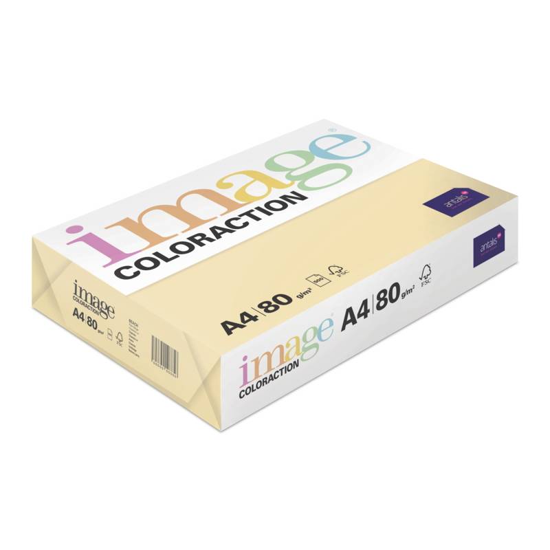 Kopipapir Image Coloraction A4 80g Beach bleg beige 500ark/pkt
